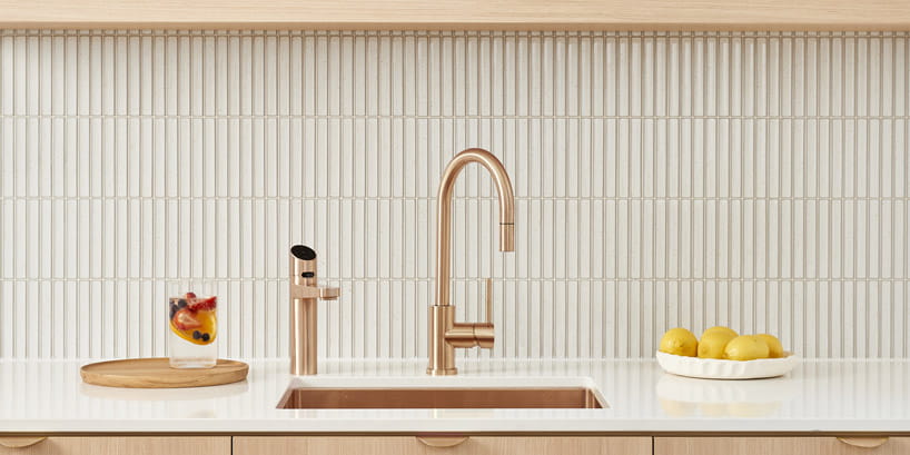 Zenith HydroTap Elite Plus Brushed Rose Gold Lifestyle