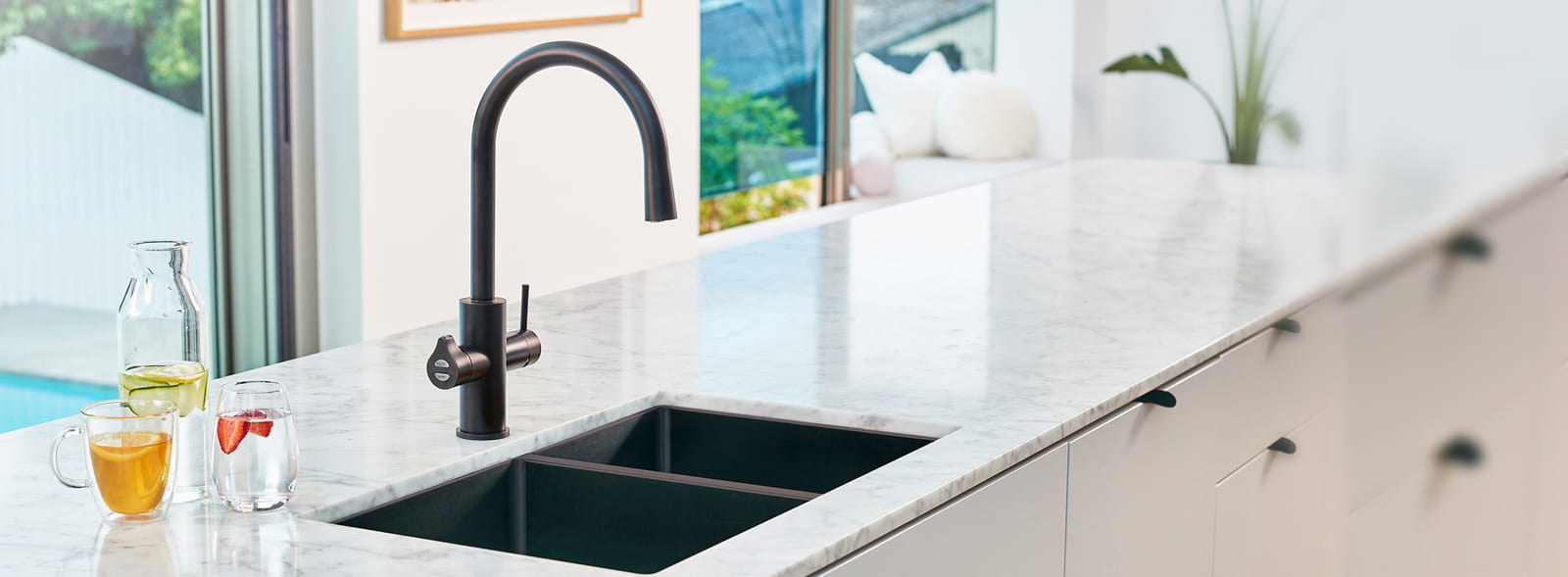 In The Black - Black Kitchen Taps | Zenith Water